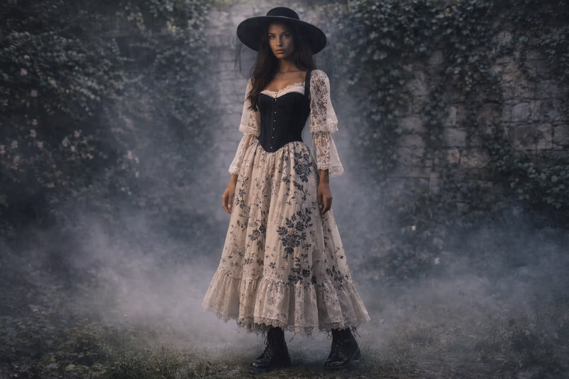 Where wildflowers meet midnight.